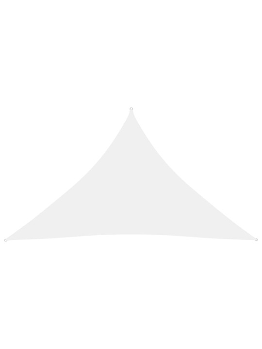 Saulessargs, trijstūra, 3,5x3,5x4,9 m, balts oksforda audums
