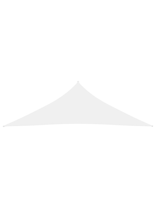 Saulessargs, trijstūra, 3,5x3,5x4,9 m, balts oksforda audums