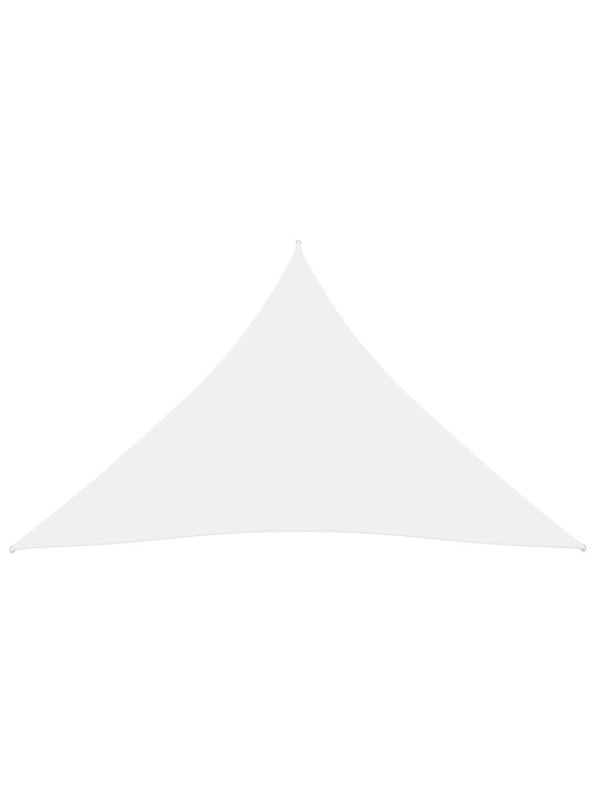 Saulessargs, 4,5x4,5x4,5 m, trijstūra, balts oksforda audums