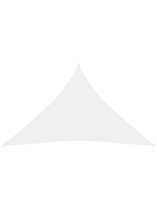 Saulessargs, 4x5x5 m, trijstūra forma, balts oksforda audums