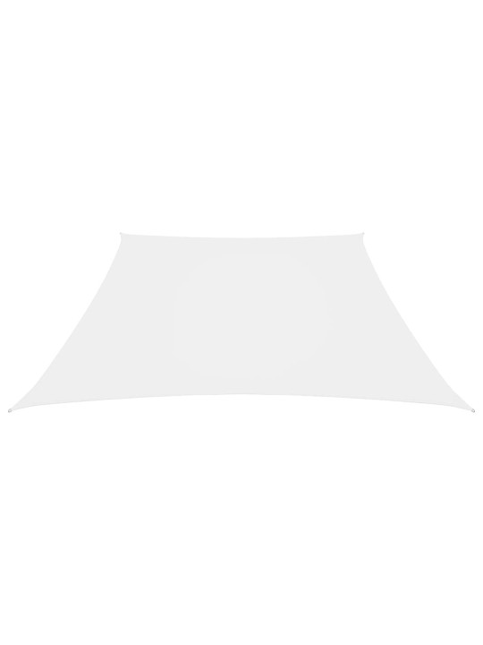 Saulessargs, 4/5x4 m, trapeces forma, balts oksforda audums