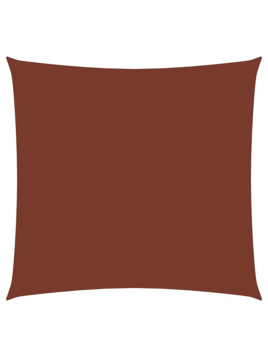 Saulessargs, 6x6 m, kvadrāta, sarkanbrūns oksforda audums