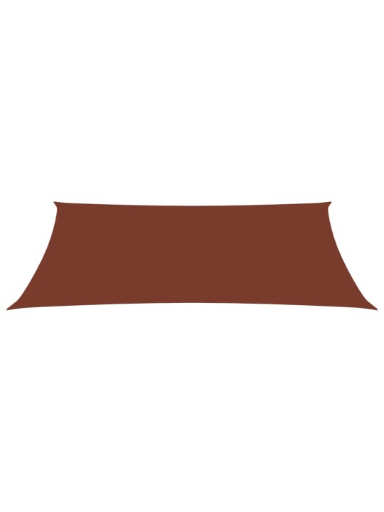 Saulessargs, taisnstūra, 2x5 m, sarkanbrūns oksforda audums