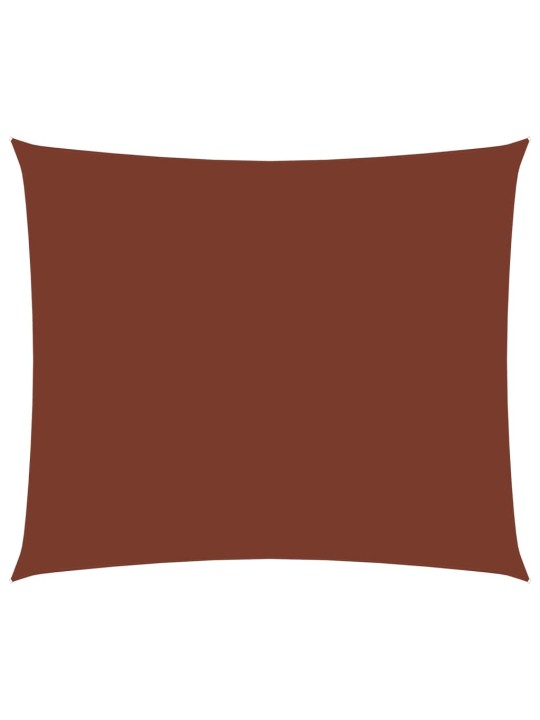 Saulessargs, taisnstūra, 3,5x5 m, sarkanbrūns oksforda audums