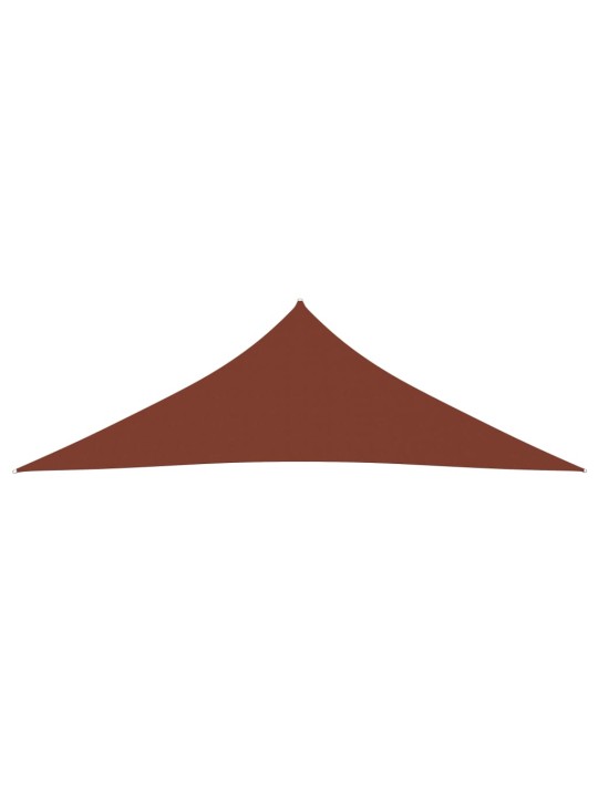 Saulessargs, 2,5x2,5x3,5 m, trijstūra forma, sarkanbrūns audums