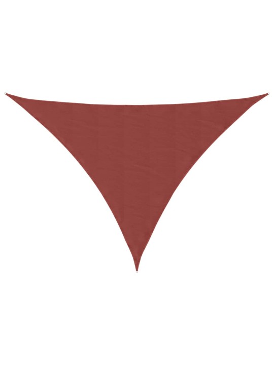 Saulessargs, trijstūra, 3,5x3,5x4,9 m, sarkanbrūns audums