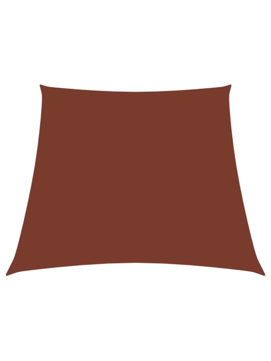 Saulessargs, 3/4x3 m, trapeces forma, sarkanbrūns audums