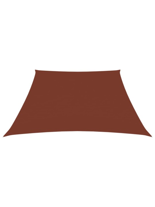 Saulessargs, 3/4x3 m, trapeces forma, sarkanbrūns audums