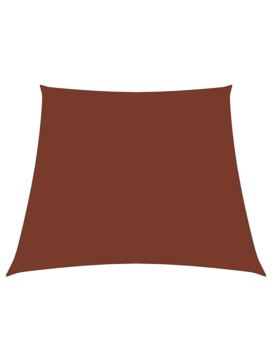 Saulessargs, 3/5x4 m, trapeces forma, sarkanbrūns audums