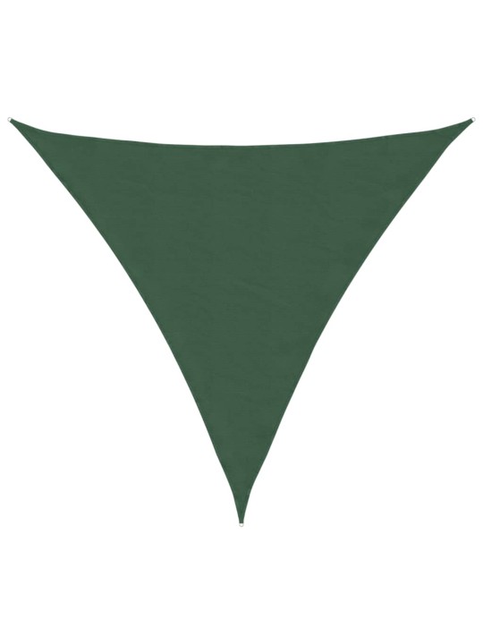 Saulessargs, 3,6x3,6x3,6 m, trijstūra, tumši zaļš audums