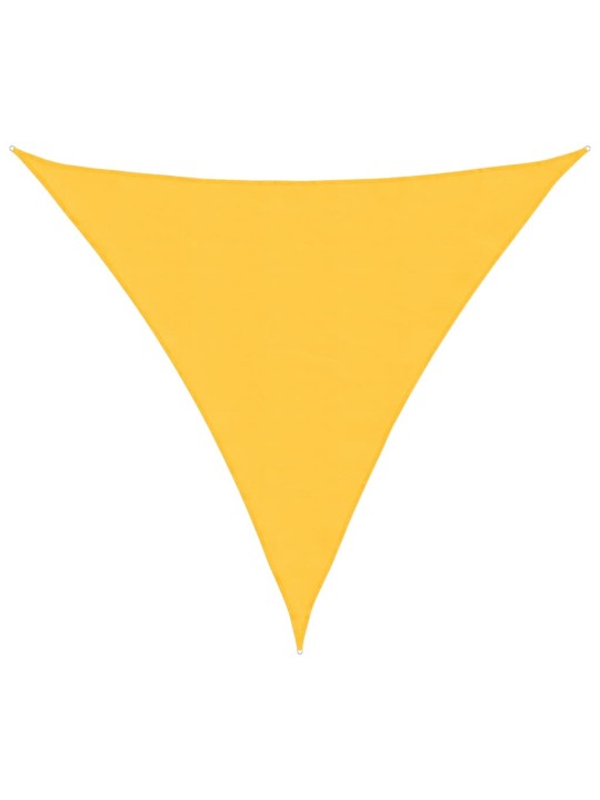Saulessargs, 4,5x4,5x4,5 m, trijstūra, dzeltens oksforda audums