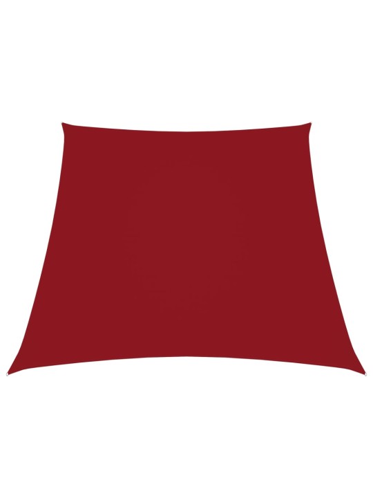 Saulessargs, 2/4x3 m, trapeces forma, sarkans oksforda audums