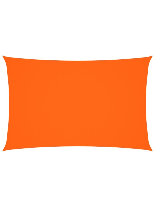 Saulessargs, taisnstūra forma, 2,5x5 m, oranžs oksforda audums