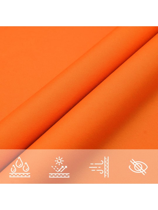 Saulessargs, taisnstūra, 3x4,5 m, oranžs oksforda audums