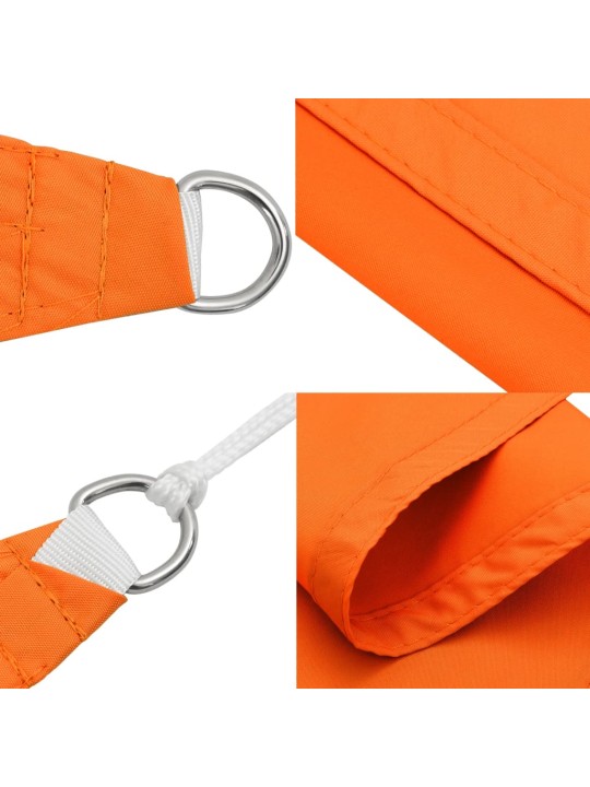 Saulessargs, taisnstūra forma, 3,5x5 m, oranžs oksforda audums