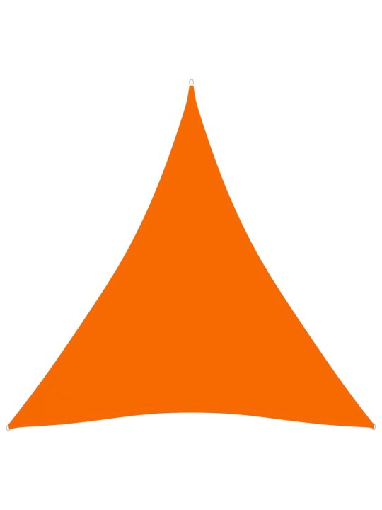 Saulessargs, 3,6x3,6x3,6 m, trijstūra, oranžs oksforda audums