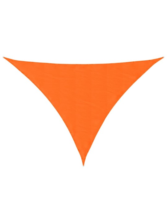 Saulessargs, 5x5x6 m, trijstūra forma, oranžs oksforda audums