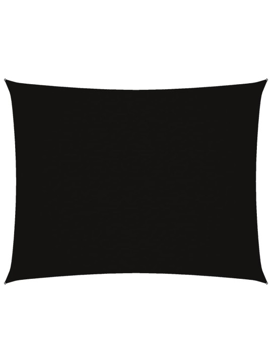 Saulessargs, taisnstūra forma, 3x4 m, melns oksforda audums