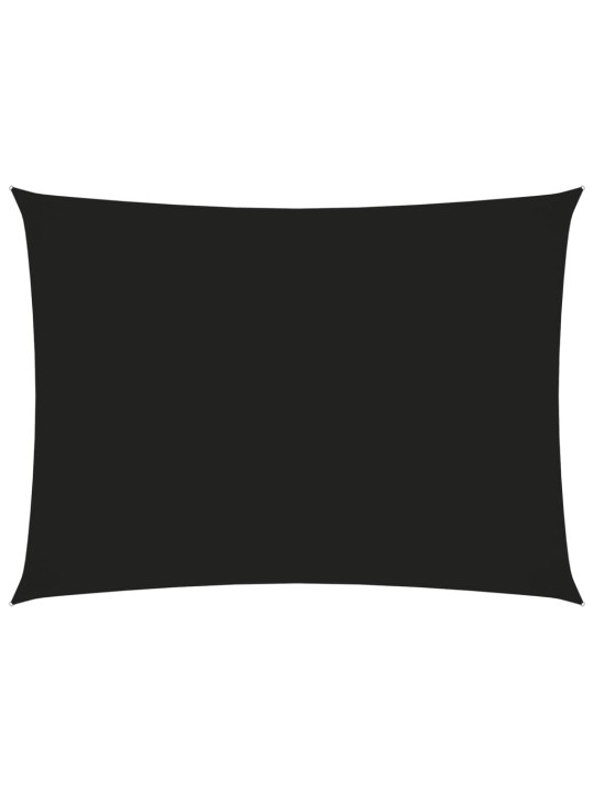 Saulessargs, taisnstūra, 3x4,5 m, melns oksforda audums