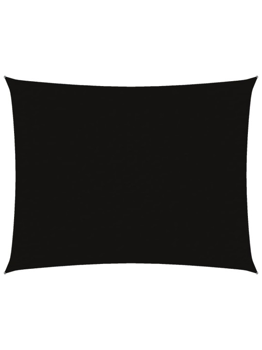 Saulessargs, 3x6 m, taisnstūra, melns oksforda audums