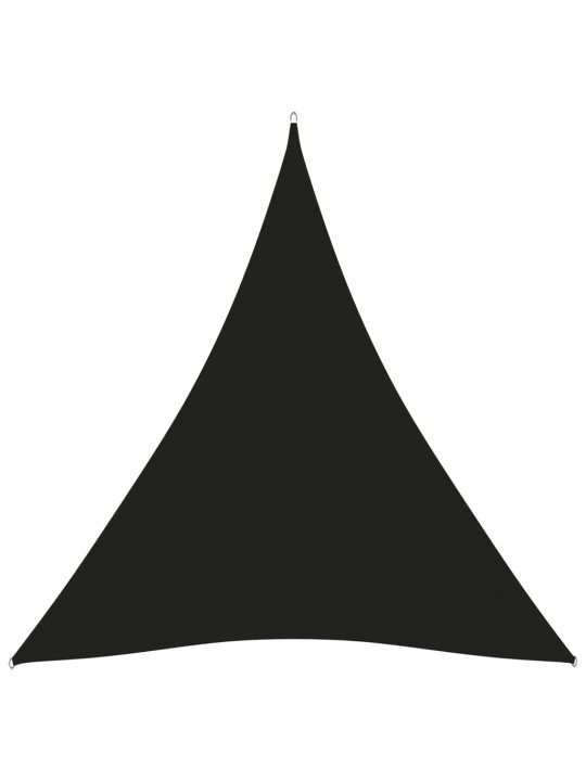 Saulessargs, 5x6x6 m, trijstūra forma, melns oksforda audums