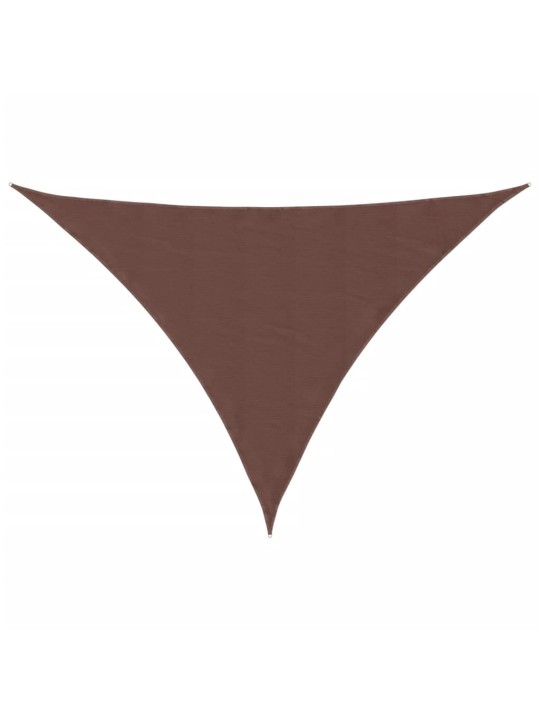 Saulessargs, 3x4x5 m, trijstūra forma, brūns oksforda audums
