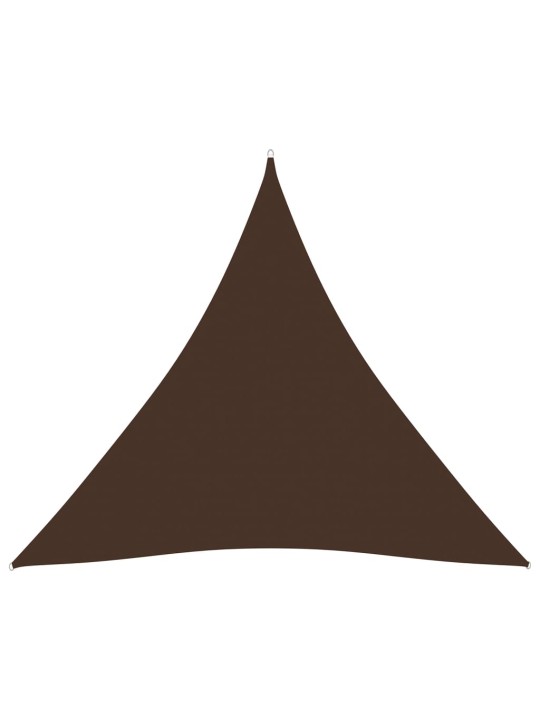 Saulessargs, 4,5x4,5x4,5 m, trijstūra, brūns oksforda audums