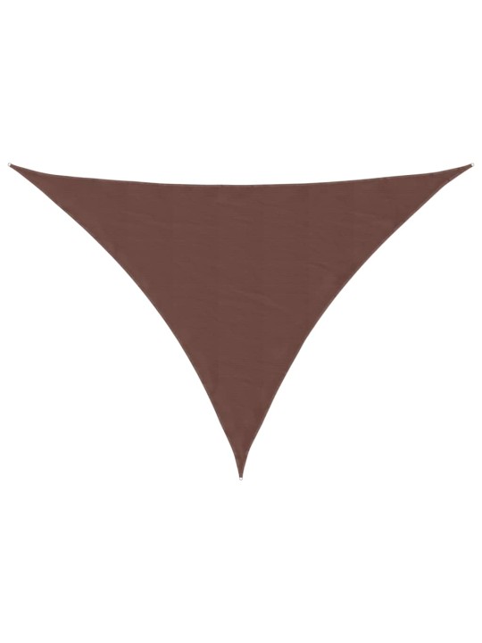 Saulessargs, 4x5x6,4 m, trijstūra forma, brūns oksforda audums