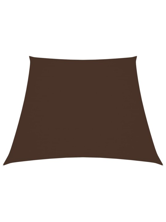 Saulessargs, 3/4x3 m, trapeces forma, brūns oksforda audums