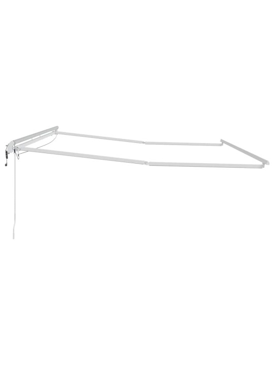 Markīze balts 5 x 3 m metāla