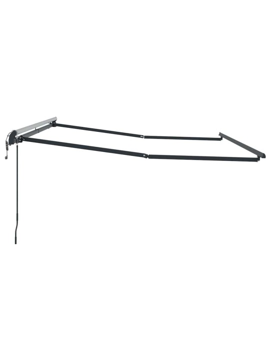 Markīze manuāls antracīts 3 x 2,5 m metāla