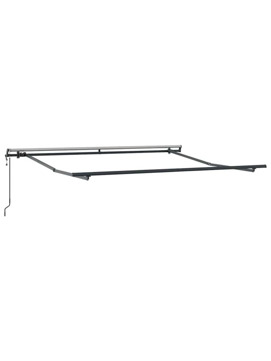 Markīze manuāls antracīts 3,5 x 2,5 m metāla