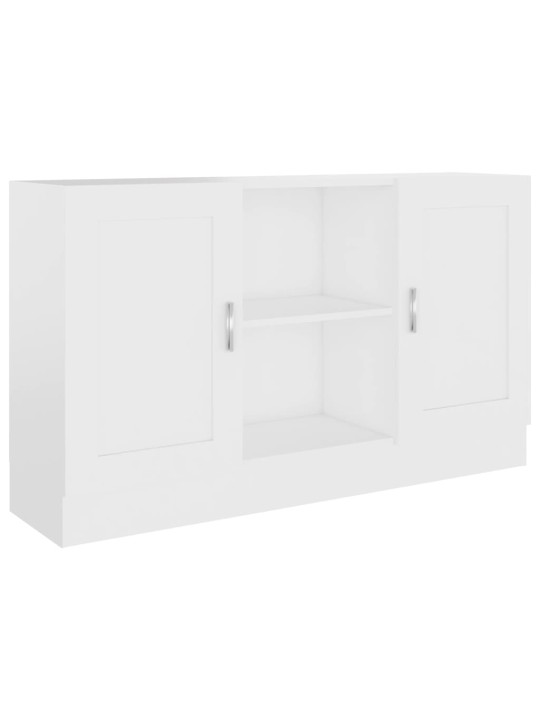 Kumode, balta, 120x30,5x70 cm, inženierijas koks