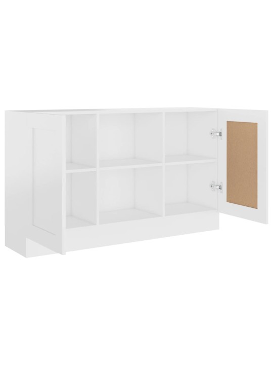 Kumode, balta, 120x30,5x70 cm, inženierijas koks