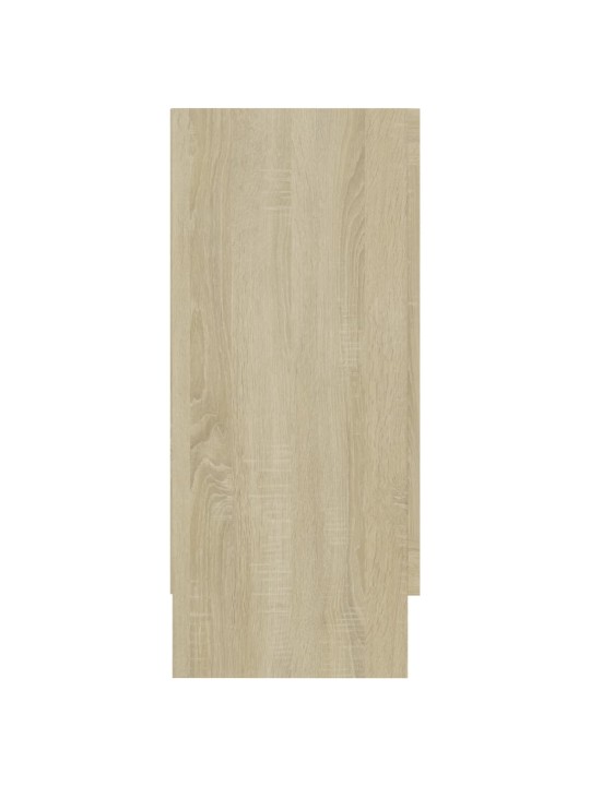 Kumode, ozolkoka krāsā, 120x30,5x70 cm, inženierijas koks