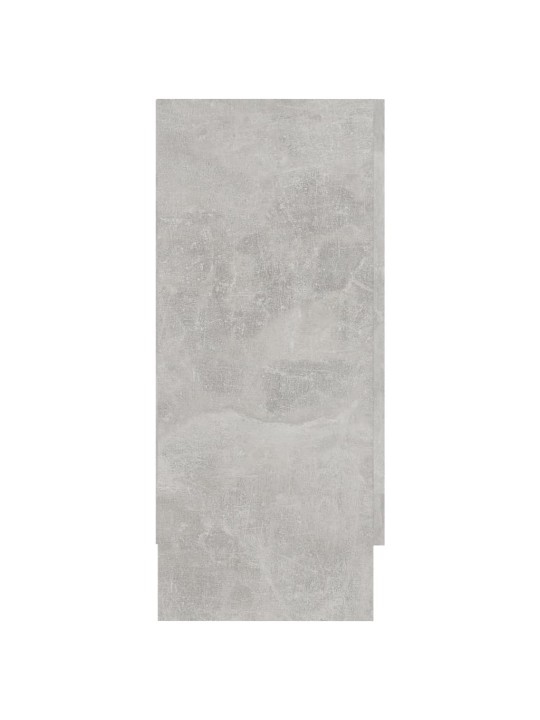 Kumode, betona pelēka, 120x30,5x70 cm, inženierijas koks
