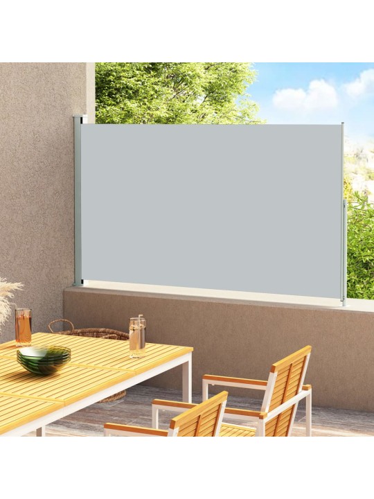 Izvelkama sānu markīze, pelēka, 180x300 cm