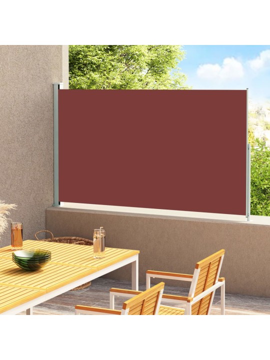 Izvelkama sānu markīze, brūna 180x300 cm