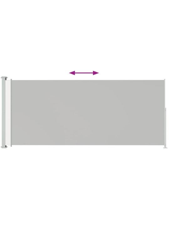 Izvelkama sānu markīze, krēmkrāsas, 200x500 cm