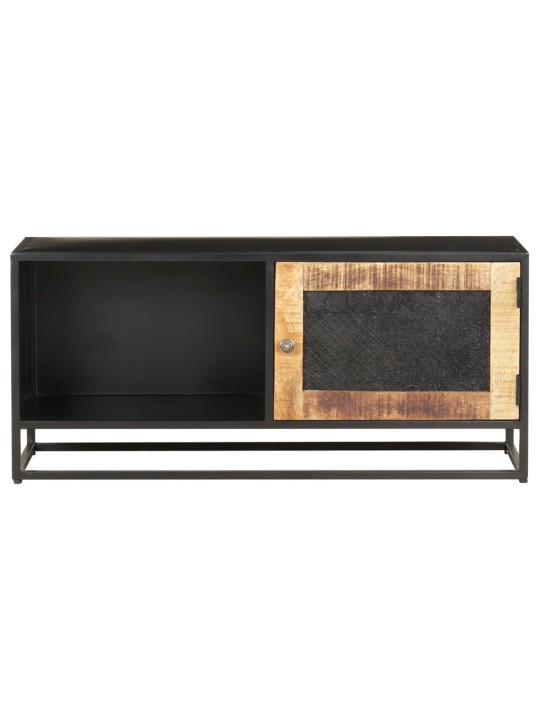 Tv skapītis, 90x30x40 cm, neapstrādāts mango koks