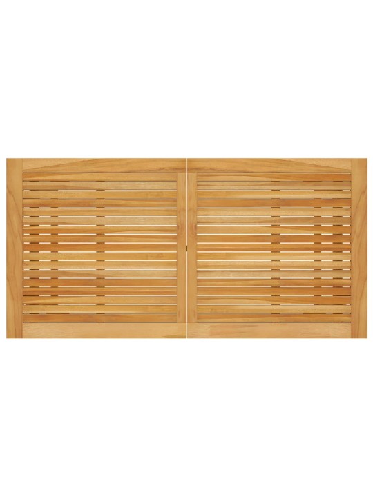 Dārza galds, 140x70x73,5 cm, akācijas masīvkoks