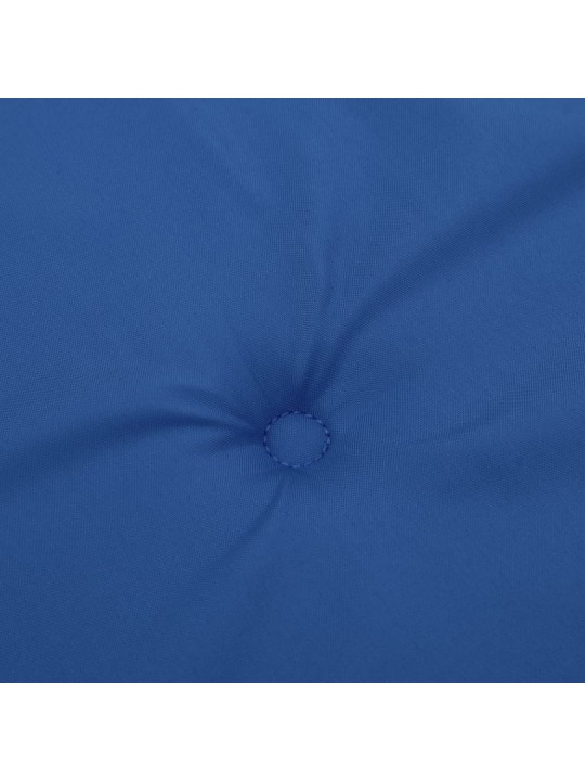 Dārza sola matracis, 120x50x4 cm, audums, koši zils