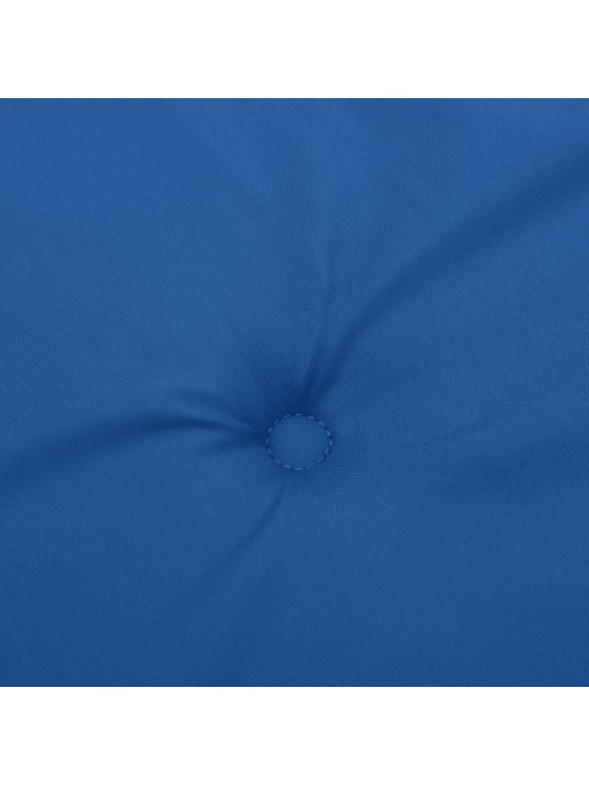 Dārza sola matracis, 180x50x3 cm, audums, koši zils