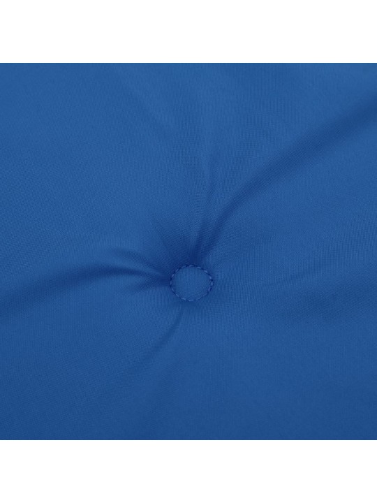 Dārza sola matracis, 200x50x4 cm, audums, koši zils