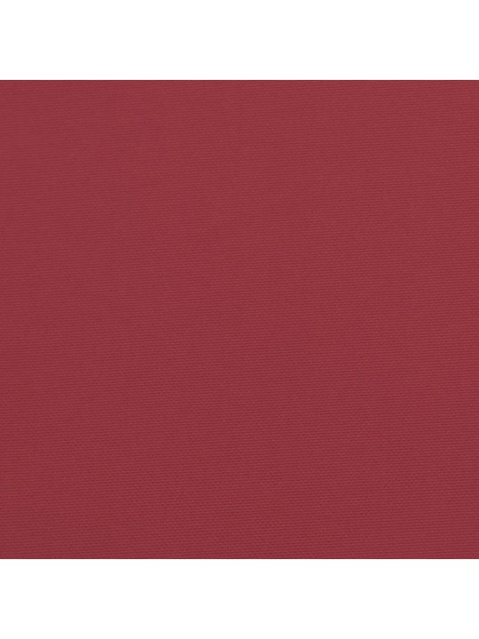 Atpūtas krēsla matracis, vīnsarkans, (75+105)x50x4 cm