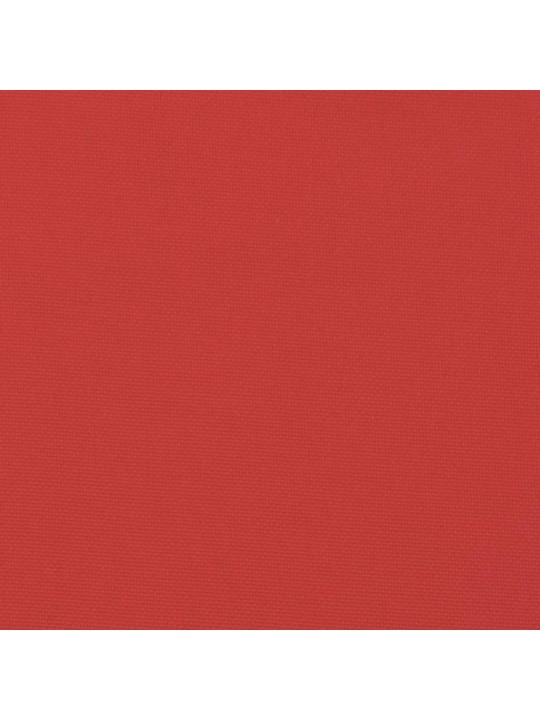 Sauļošanās krēsla matracis, 200x60x3 cm, audums, sarkans