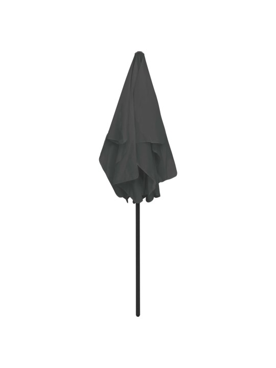 Pludmales saulessargs, 180x120 cm, antracītpelēks