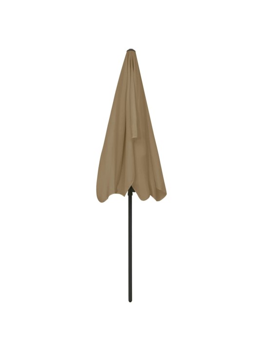 Pludmales saulessargs, 200x125 cm, pelēkbrūns