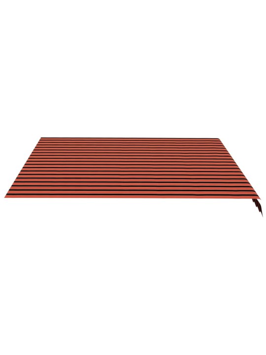 Nojumes maiņas jumts, oranžs ar brūnu, 4x3,5 m