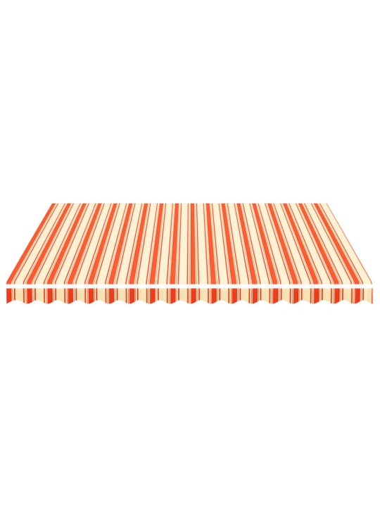Nojumes maiņas jumts, dzeltens ar oranžu, 4x3,5 m